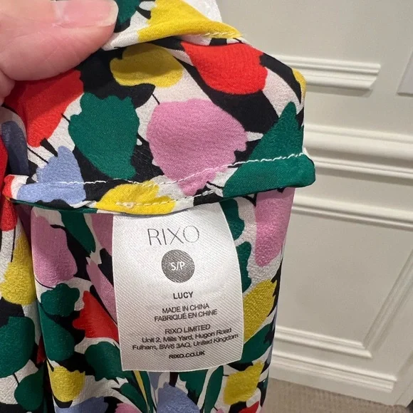 RIXO Lucy dress in silk size small - Picture 5 of 6